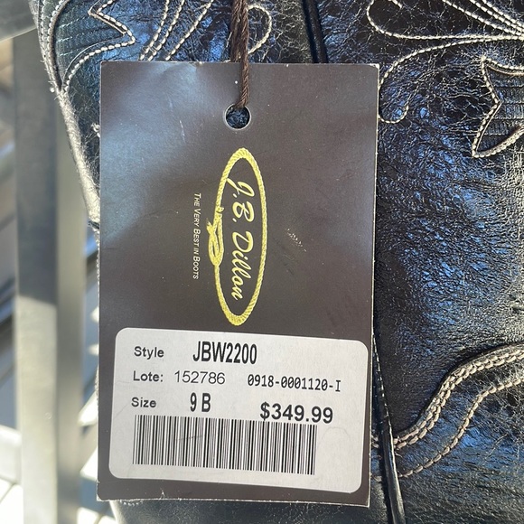 JB Dillon Women’s Western Boots size 9 - Picture 5 of 6